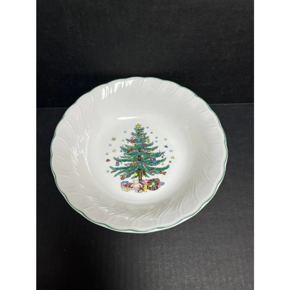 Vintage Nikko Happy Holidays Bowl 9 1/2"